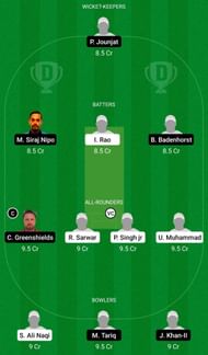Dream11 Team for Punjab CC vs Oeiras - ECS T10 Cartaxo 2022.